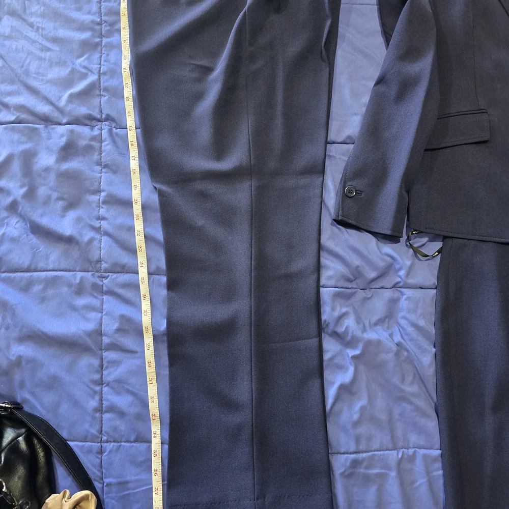 Anne Klein Women's Navy Pantsuit - Picture 7 of 11